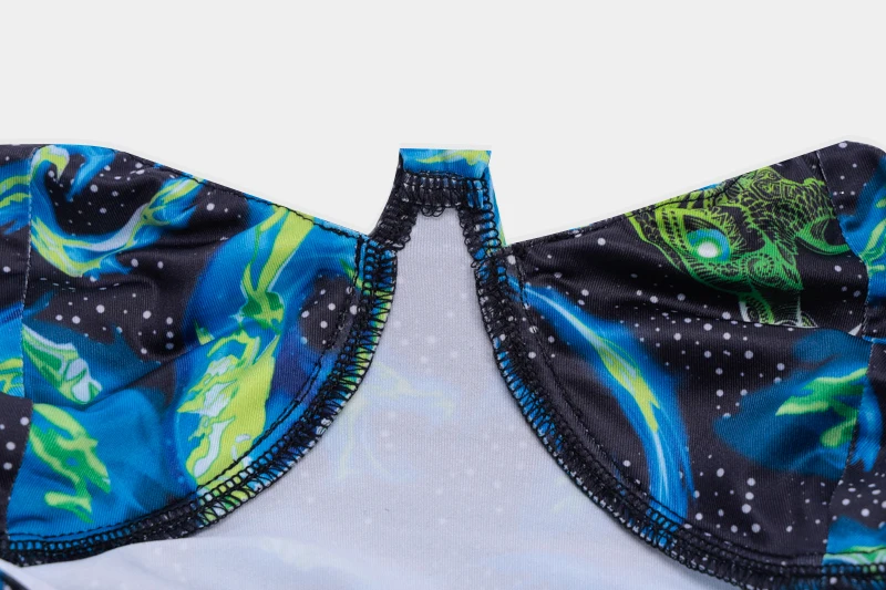 Женское платье на тонких бретельках с принтом летнее сексуальное мини-платье без