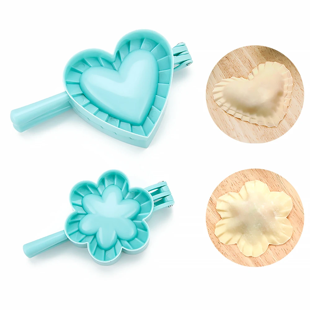 

Pasta Hand-Cutting Machine Embossed Dumpling With Heart Flower Big Round Cookie Mould Embossing Machine Side Flower Biscuit Mold