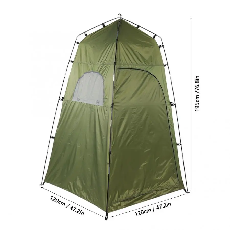 Portable Outdoor Shower Bath Tents Changing Fitting Room Tent Shelter Camping Beach Privacy Toilet | Спорт и развлечения