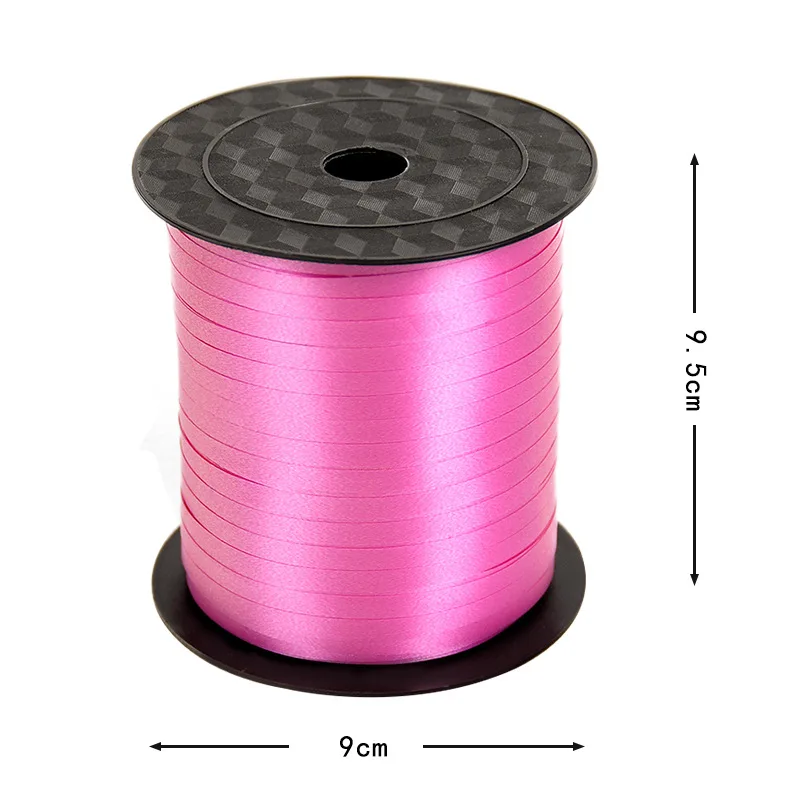 250 ярдов фольгированные воздушные шары ленты DIY свадебные подарки упаковка лента