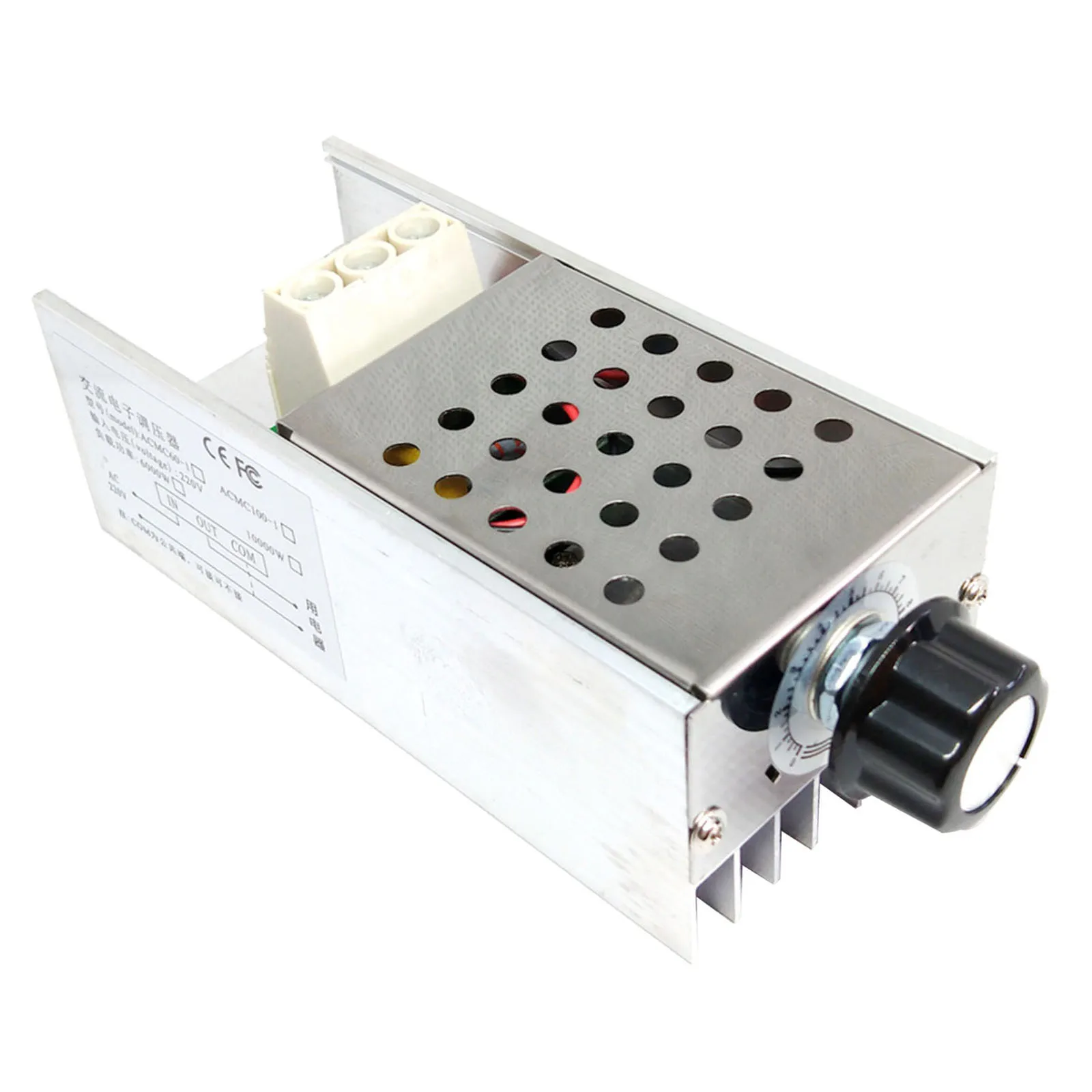 

220V 10000W SCR Voltage Regulator Motor Speed Control Controller Board