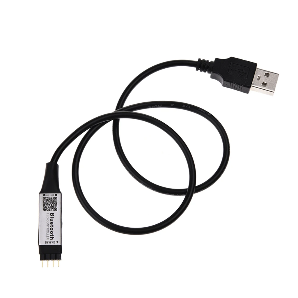 

Mini Bluetooth RGB Controller TV Back Light Strips Connector USB 4-Pin 45cm