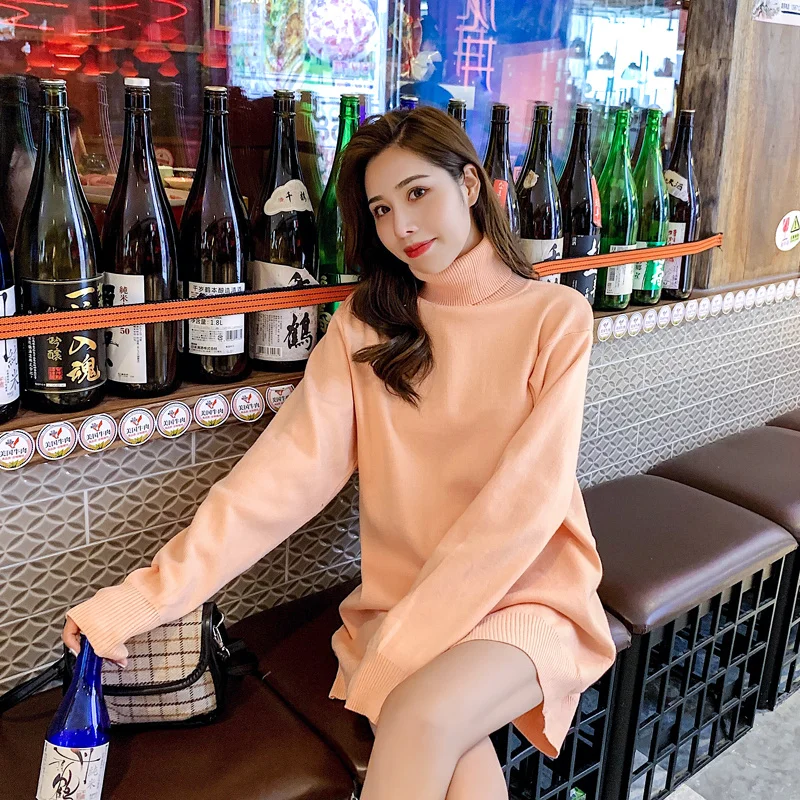 

CMAZ 2021 Autumn Winte Sweater Women Tops Knitted Pullover Korean Style Cardigan Soft Warm Pull Thick Outwear