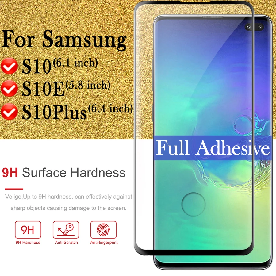 Стекло S10 Plus S10e для Samsung Galaxy S 10 E закаленное стекло 10S 10E S10Plus Защитная пленка экрана