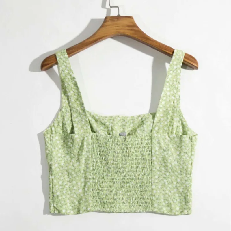 Укороченный топ с оборками женская одежда в стиле бохо эластичные майки