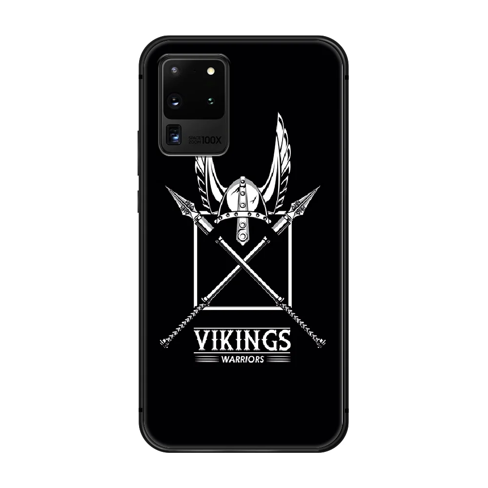 

Slavic Viking symbol Kolovrat Phone Case Cover Hull For Samsung Galaxy S 6 7 8 9 10 e 20 edge uitra Note 8 9 10 plus black back