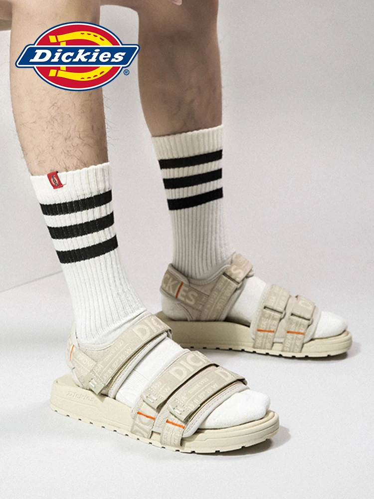 

Original Dikes Summer Sandals For Men Hook And Loop Open Toe Beach Shoes Non-slip Thick-soled Casual Men's Shoes 192M50LXS44