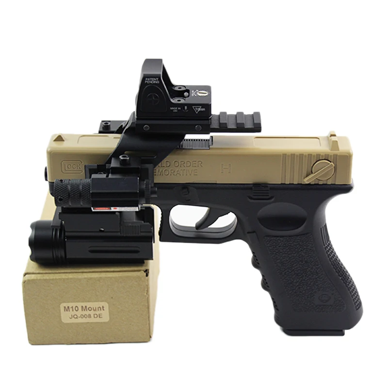 RMR Red Dot лазерный прицел для 20 мм рейку Glock 17 19 тактический фонарь голографический прицел страйкбол пистолет принадлежности для охоты