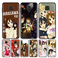 k on hirasawa yui anime silicone cover for xiaomi redmi note 9 9a 9c 9s pro max 8t 8 7 6 5 pro 5a 4x 4 prime phone case