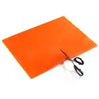 Подушка для сиденья мотоцикла, амортизирующая, оранжевая, мягкая