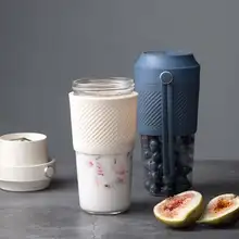 YOUPIN SOLOVE электрическая портативная соковыжималка, чашка 400 мл, USB, кухонный миксер для фруктов, соковыжималка, чашка