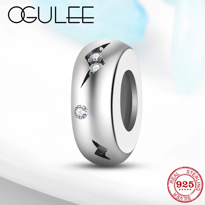 Оригинальные женские браслеты из стерлингового серебра 925 пробы с рисунком