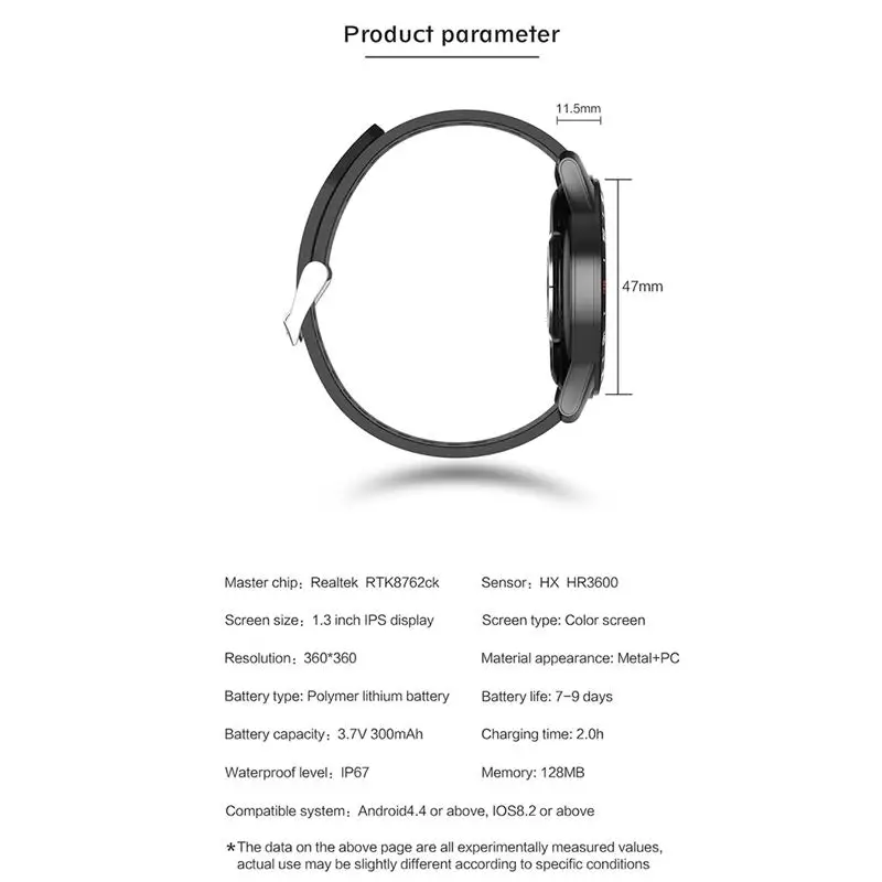 

F12pro Smart Watches IP67 Waterproof Health & Fitness Smartwatch Metal Body 360*360 Fashion Business Men's Watch