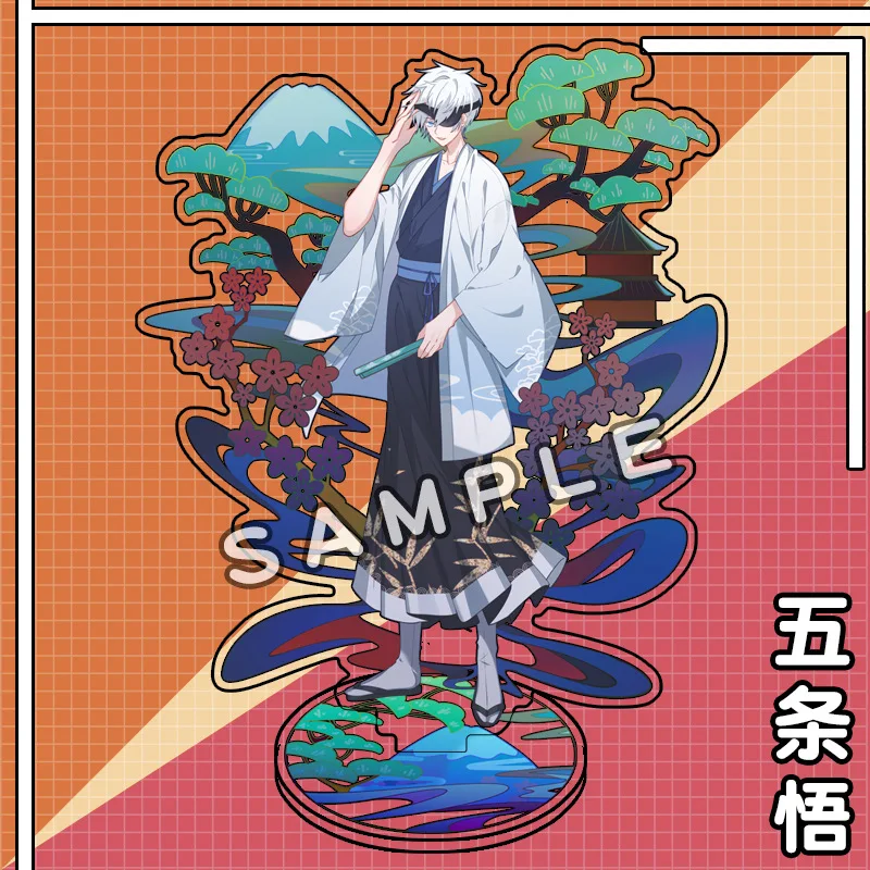 

Hot Anime Jujutsu Kaisen New Gojo Satoru Fushiguro Megumi Acrylic Figure Bl Stand Model Plate Cartoon Desk Decorbirthday Present