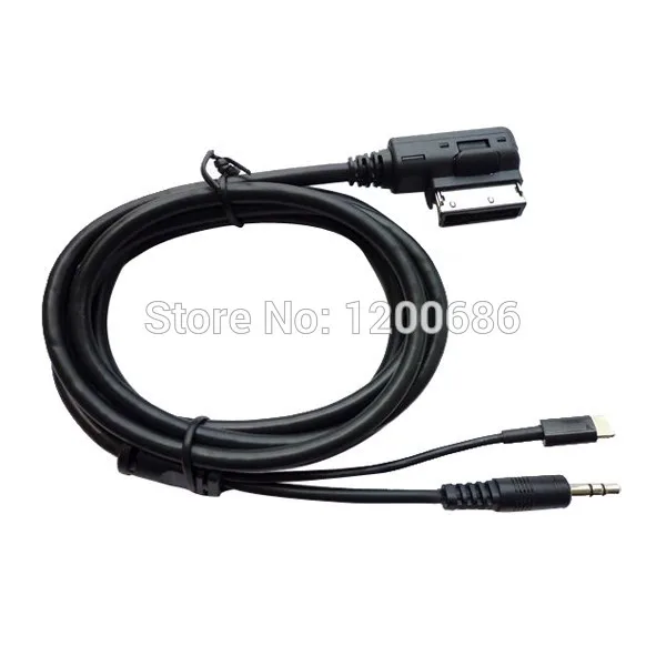 AMI 3 5 мм Mini Jack интерфейс AUX MDI кабель для Mercedes Benz iPhone 5S 6 Plus |