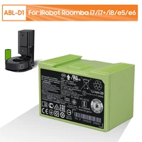 original replacement battery abl d1 for irobot roomba i7 i7 i8 e5 e6 i7158 i7550 i7558 e6198 e5154 e5152 e5150 7550 1800mah