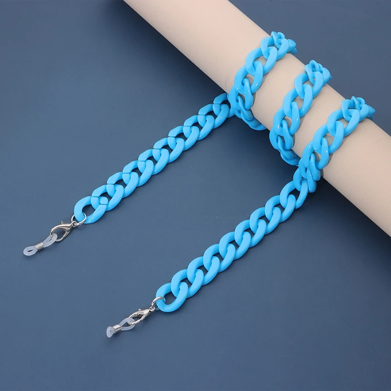 

Solid Color Acrylic Glasses Lanyard Stylish Thick Glasses Chain Acrylic Glasses Chain Glasses Rope Anti-lost Glasses Chain