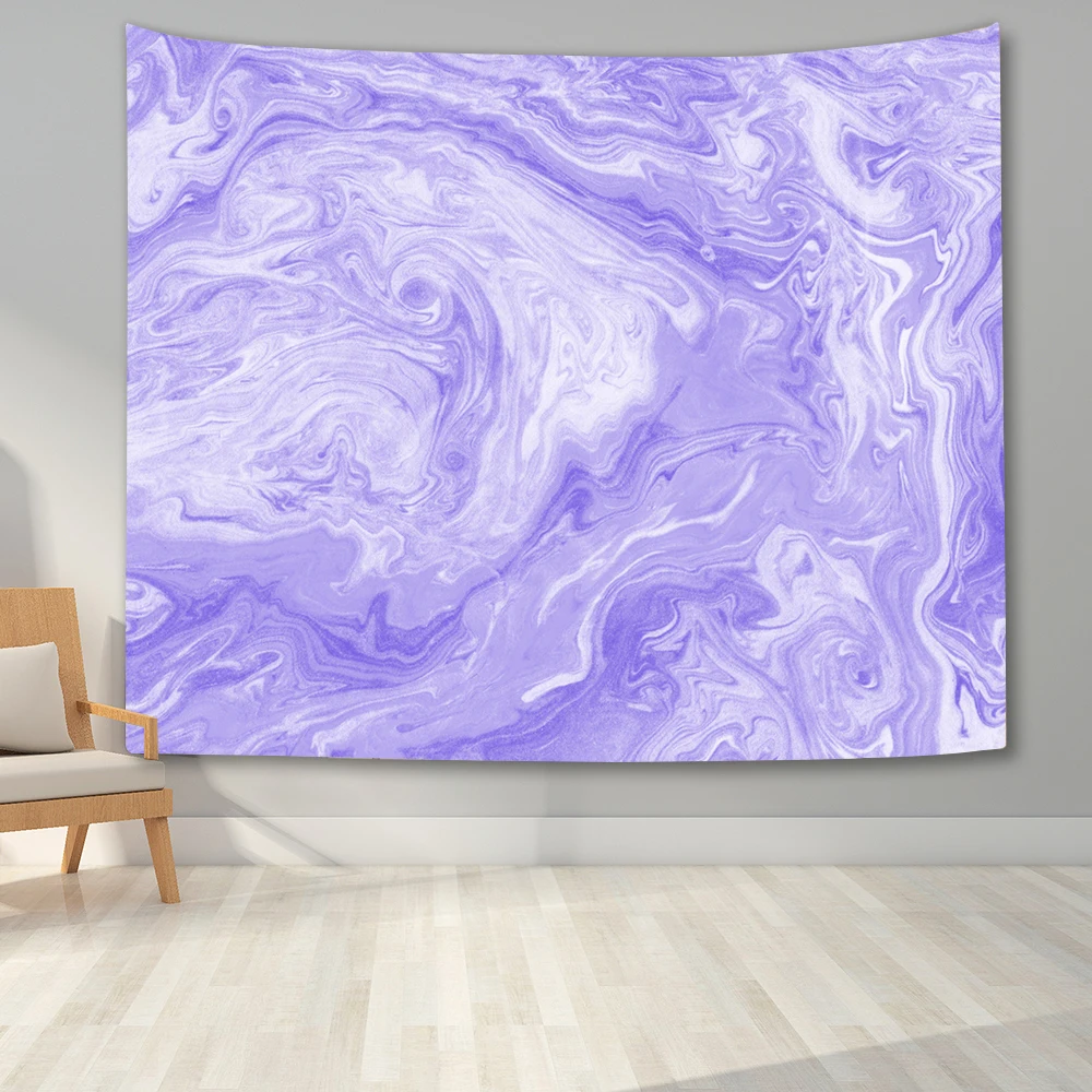 Психоделические настенный гобелен красочные Мрамор декоративный