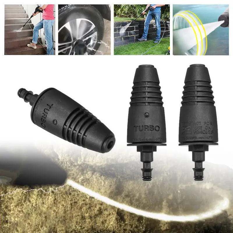 

Pressure Washer Rotating Turbo Head Nozzle Spray For Karcher LAVOR COMET VAX PA66+GF Turbo Nozzles Watering Tool Garden Spayer