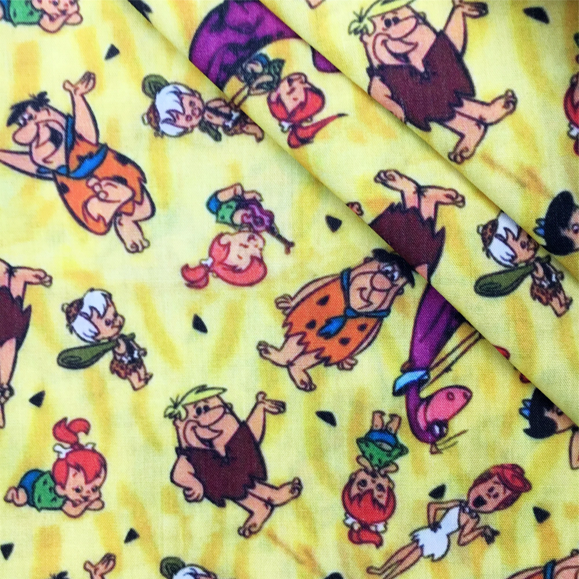 Мультяшная полиэфирная хлопковая ткань для пэчворка ткани швейная кукла