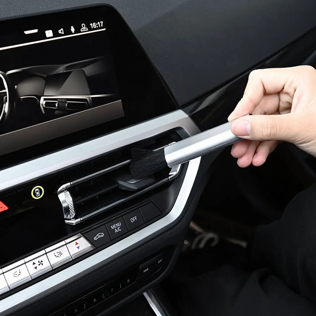 

Car retractable cleaning brush Air Conditioner Computer Brush keyboard brush Air Outlet Cleaning cleaning Dusting Accessories