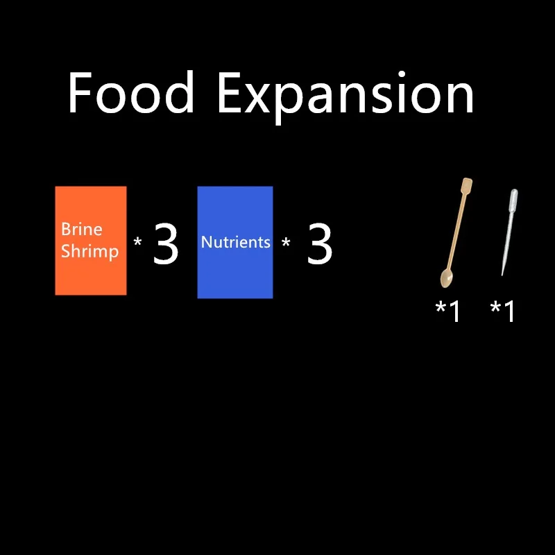 Инструмент для выведения аквариума корм рыб продукты питания рассолы креветки