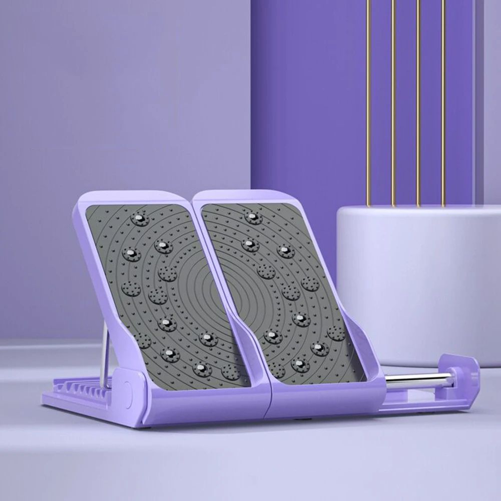 

Portable Slant Board Calf Stretching Tension Plate Folding Standing Board Foot Balancing Sports Muscle Relaxing Massage Pedal