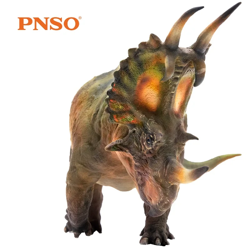 PNSO динозавр Spinops Sternbergorum фигурка животного модель кукла динозавра Классические