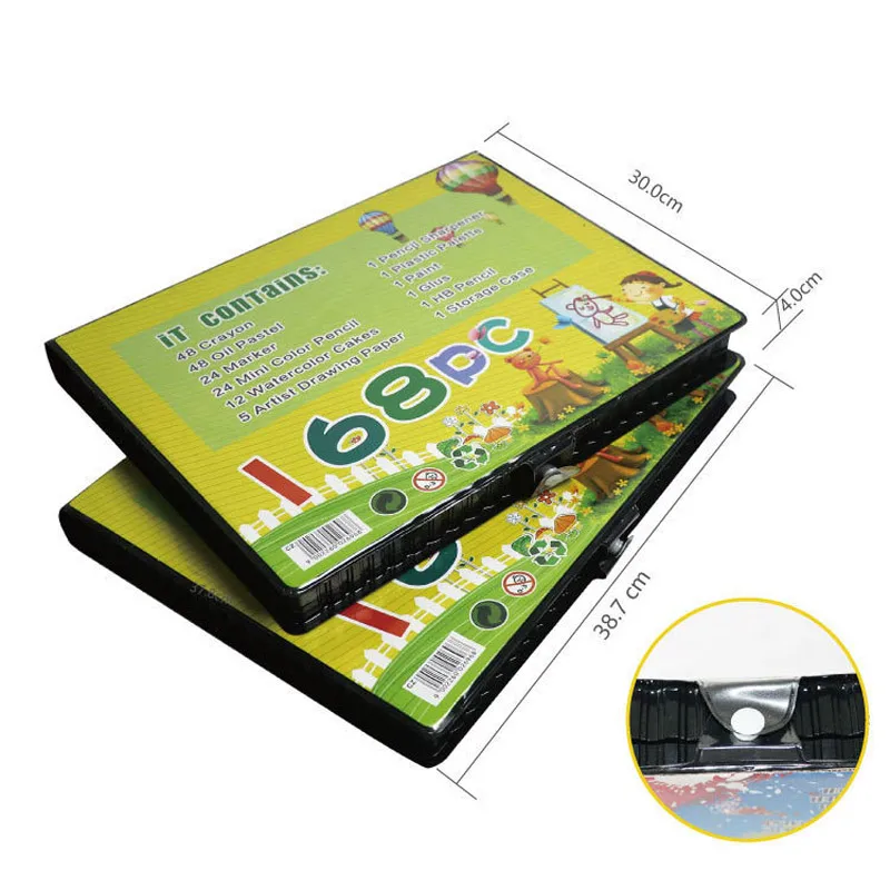 168 шт. Мега наборы для ухода за кожей Рисунок Игрушки мольберт доска творчества 3D