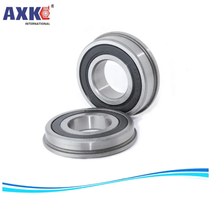 

AXK sale price 200pcs free shipping flange bearing Thin wall deep groove ball bearings F6802-2RS 15*24*26*5*1.1 mm ABEC-1 Z2