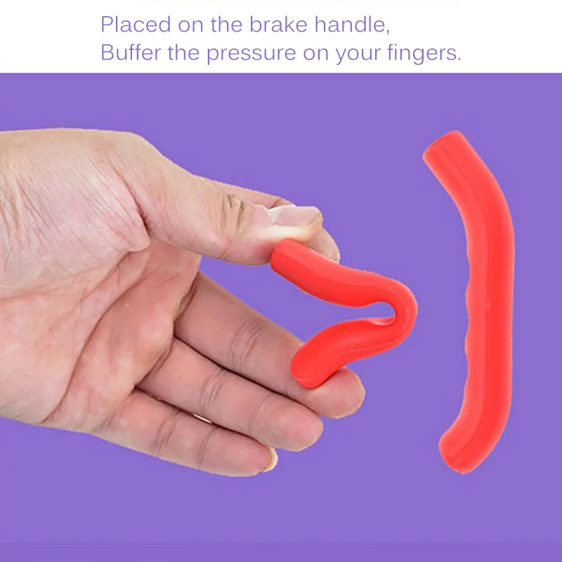 

Bicycle Braking Handlebar Silicone Grip Cover for Xiaomi M365 Electric Scooter Accessories Silicone Sleeve MTB Grips Anti-Slip