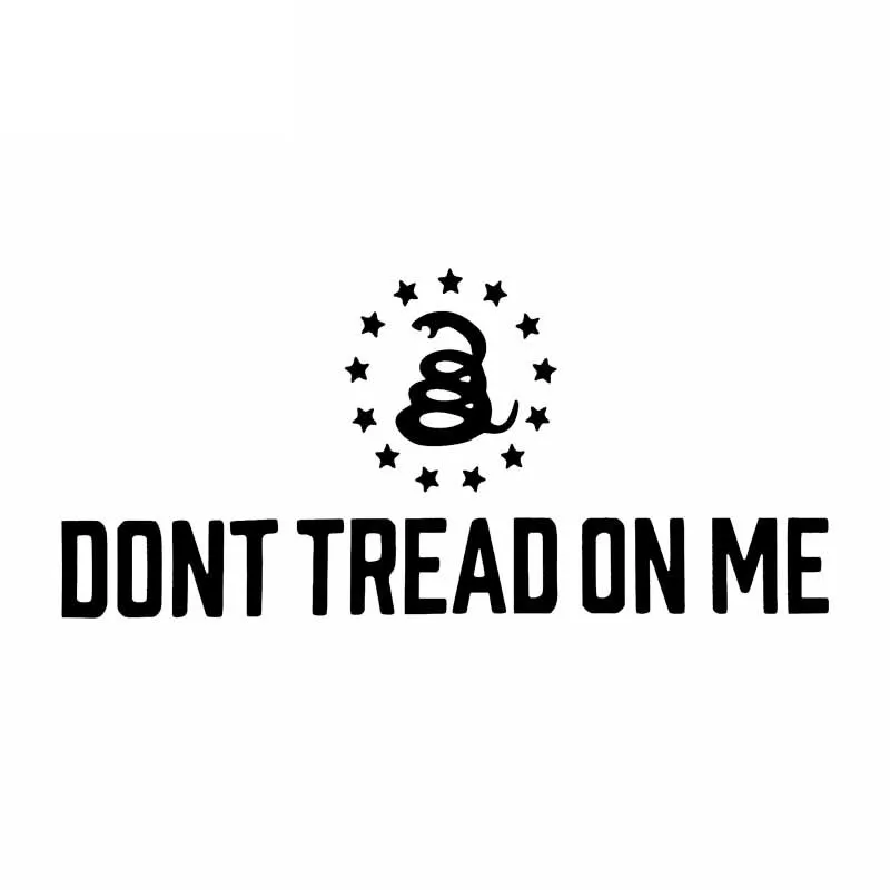 

Don't Step on My Gun Car Sticker Decal Personalized Car Sticker Pvc Sticker Suitable for Various Models Black/white, 18CM * 8CM