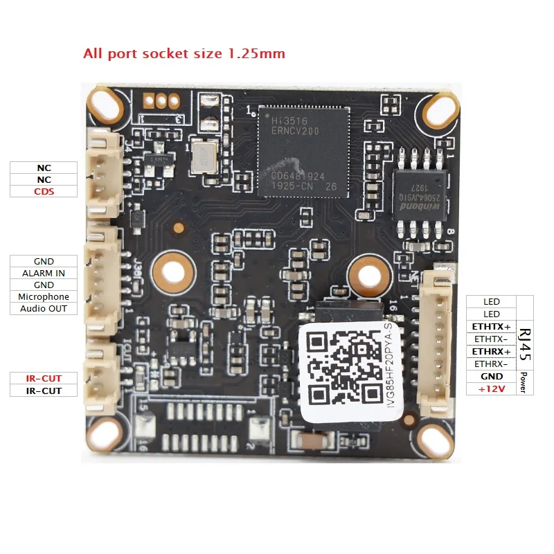 Оригинальная XM CCTV IP камера IMX307 HD разрешение 1920x1080 H.265 сеть безопасности IP камера Starlight модуль 2,0 МП Поддержка ONVIF