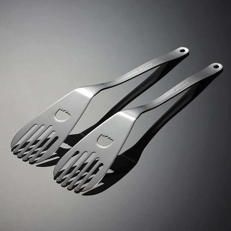 

Kitchen Cooking Bbq Accessories Tools Metal Kitchen Furniture Non-stick Cookware New Gadget Bbq Churrasco Barbecue Tongs ED50BBQ