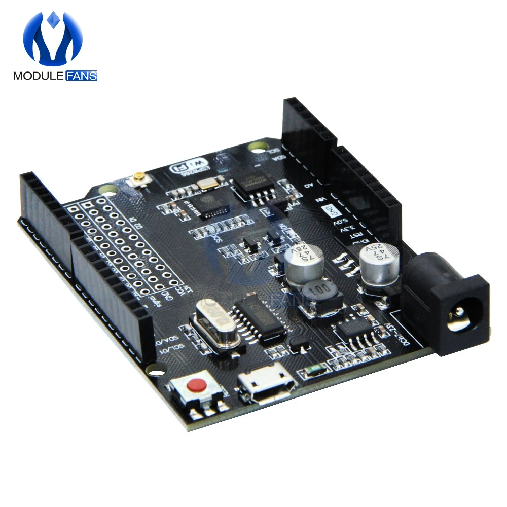 Плата расширения WeMos D1 R2 CH340 CH340G плата на основе Wi Fi ESP8266 для Arduino UNO R3 NodeMcu Micro