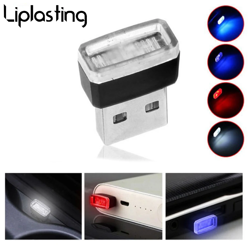 

Автомобильные USB светодиодсветодиодный атмосферные огни, интерьерная декоративная лампа, аварийное освещение, Универсальное портативное ...