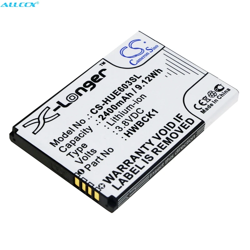 Cameron Sino 2400mAh батарея HWBCK1 для Huawei 601HW 603HW|Цифровые аккумуляторы| |