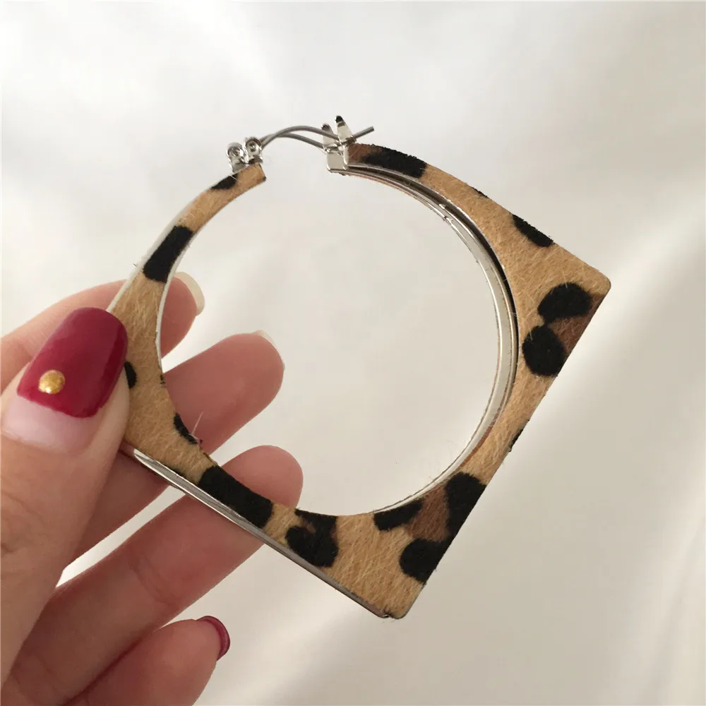 Серьги в стиле Хип-хоп Панк с леопардовым принтом 2020 года новой моды для женщин - свадебное украшение в подарок.