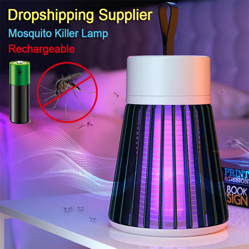 

Electric Mosquito Killer Lamp Rechargeable USB Insect Muggen Killer Light Mata Repellent Anti Fly Trap Bug Zapper Dropshipping