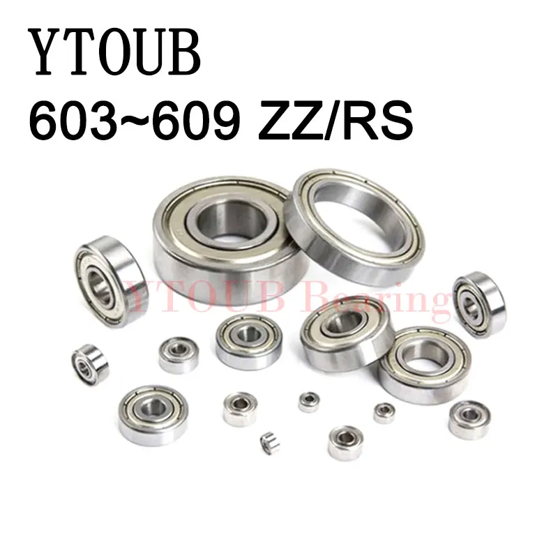 Free shipping 10PCS bearing 603 TO 699 ZZ Z RZ 2RS Miniature Ball Bearing 604 605 606 608 623 624 626 628 686 687 688 bearings