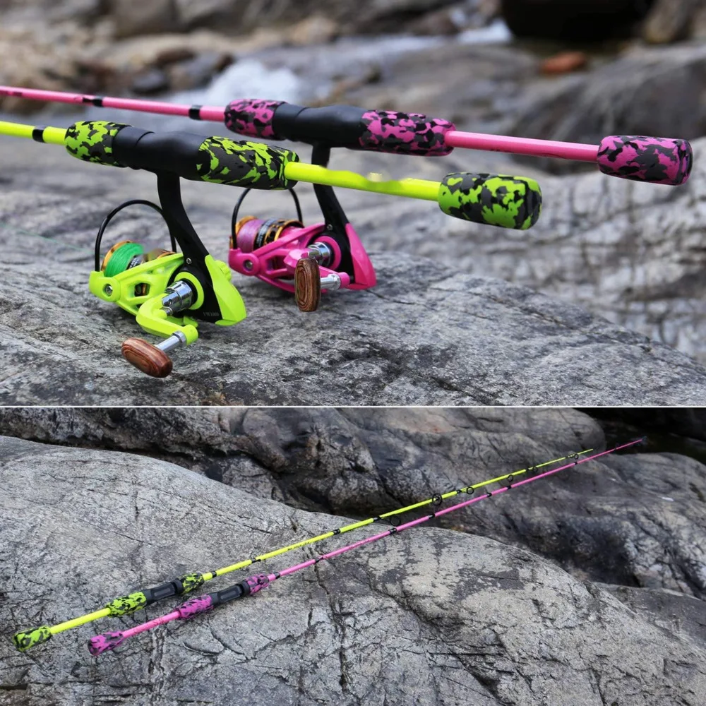 

1.7m Kids Rod Reel Combos 5-Piece Portable Spinning Fishing Pole And For Boys,Girls And Adults Hot Sale New Arrivals