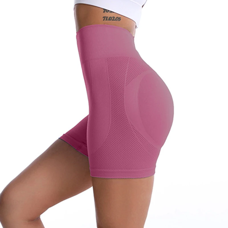 

Seamless Sports Shorts For Women Hip Push Up Short Leggings High Waist Gym Yoga Shorts Tummy Control Workout Fitness Shorts HOT