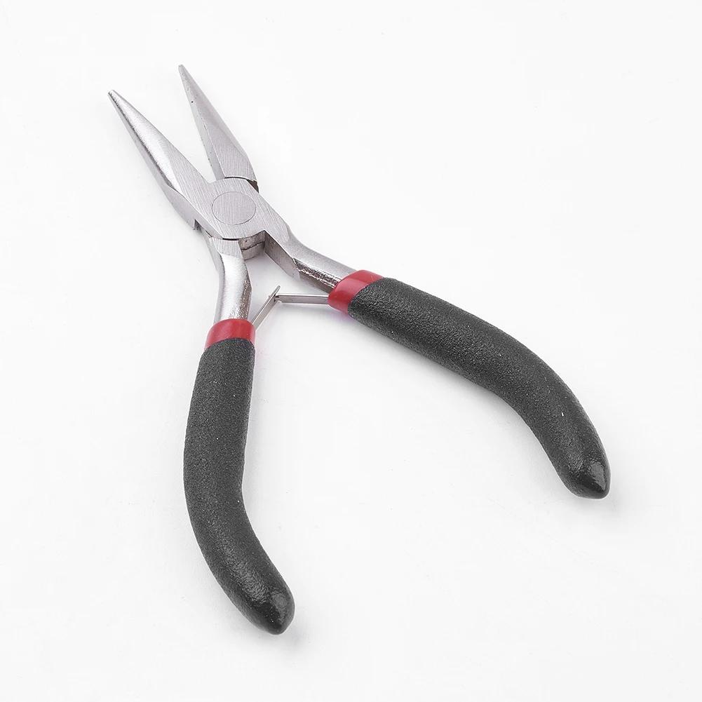 45# стальные Наборы инструментов для ювелирных изделий diy: круглые плоскогубцы, плоскогубцы для резки проволоки и бокорезы, металл, черный, 315x70x10 мм;