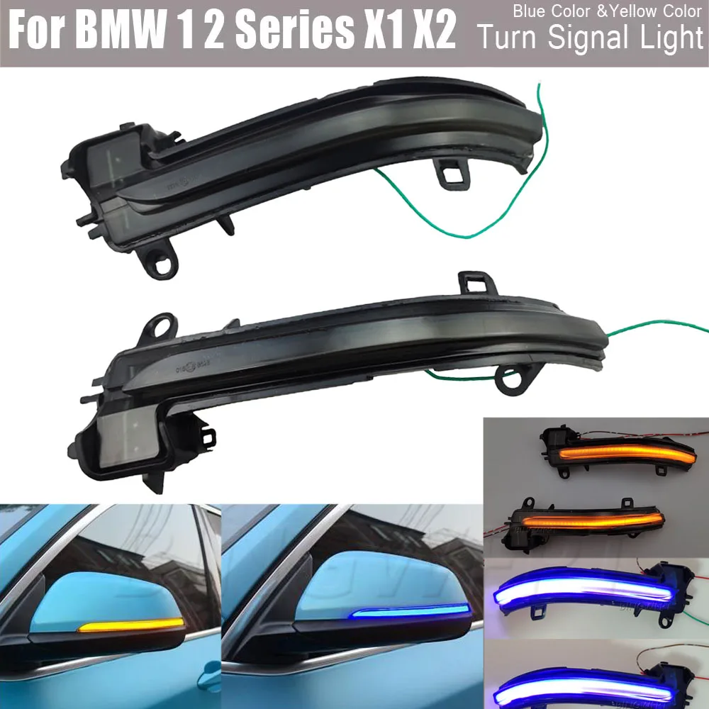 Фото 2 шт. для BMW 2 серии Gran Tourer F46 2015 2016 2017 2018, динамический светодиодный указатель поворота, мигающий световой сигнал №5