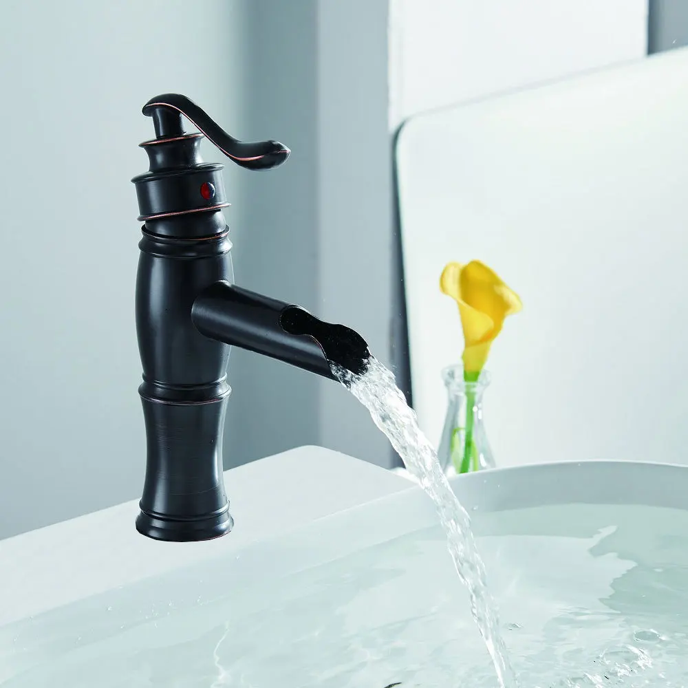 

European To Fake Something Antique On The Stage Basin Water Tap Full Copper Arts Basin Faucet Hot And Cold Shower Room Cabinet