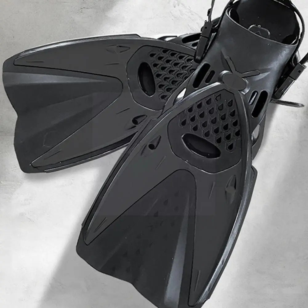 

Professional Swimming Diving Fins Scuba Adjustable Kids Diving Supplies Fins Swimming Sports Snorkeling Flippers Water Adul A5v9