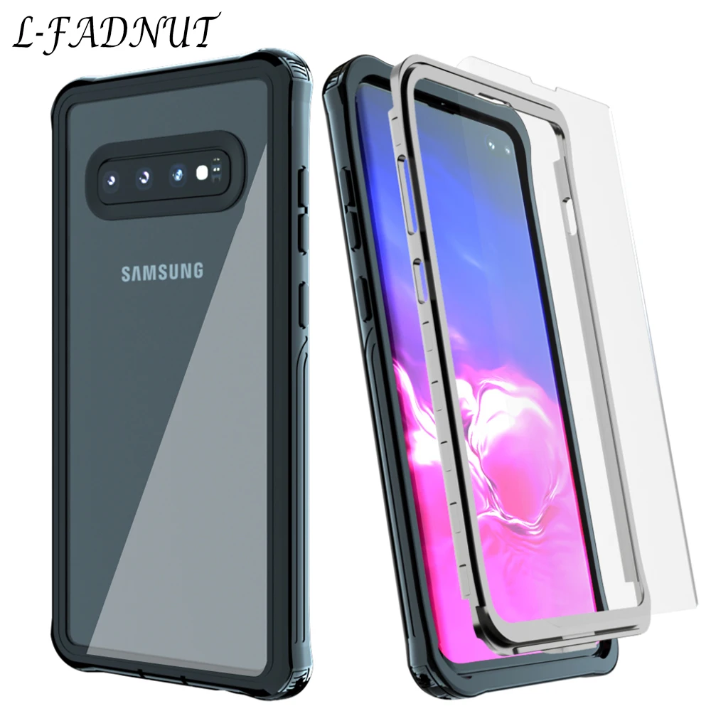 L FADNUT полный корпус защитный чехол для телефона Samsung Galaxy S10 плюс покрытие Защита