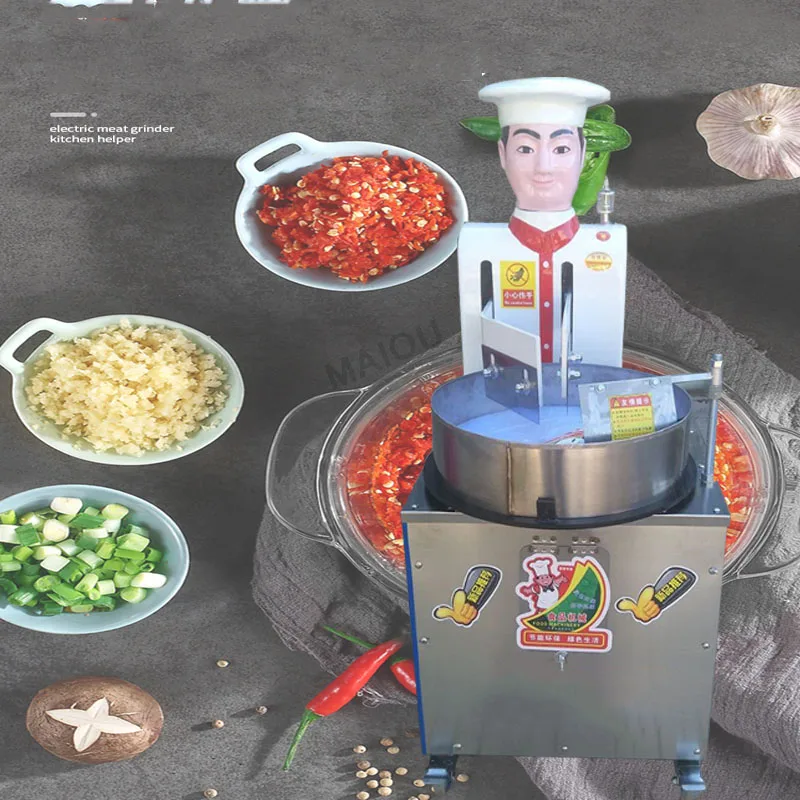 Электрический измельчитель мяса овощерезка мясорубка кухонный комбайн резак