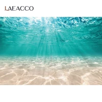 laeacco summer backdrops for photography sea water surface wave baby child birthday party scenic photo backgrounds photocall
