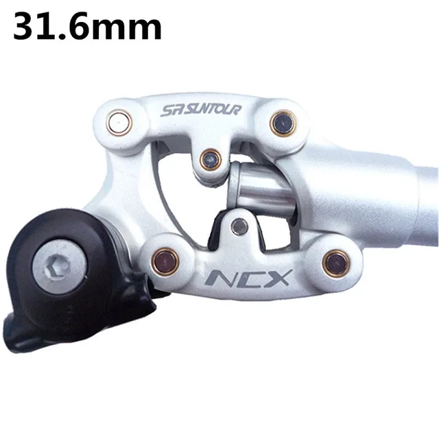 Silver 31.6 SR Suntour NCX велосипед подвески подседельный 400 мм* 27,2/28,6/30,0/30,1/30,4/30,8/31,6/33,9 велосипедный Подседельный штырь w/Чехол - Цвет: Silver 31.6